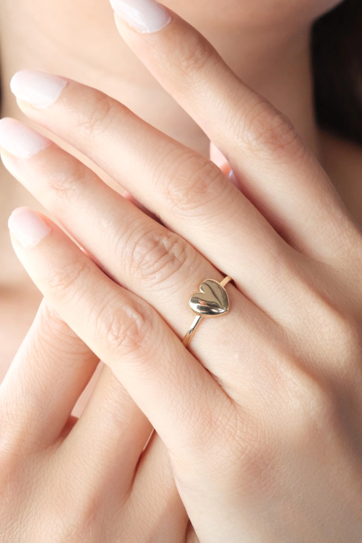 Asil 14 Ayar Kalpli Altın Yüzük YZK3685