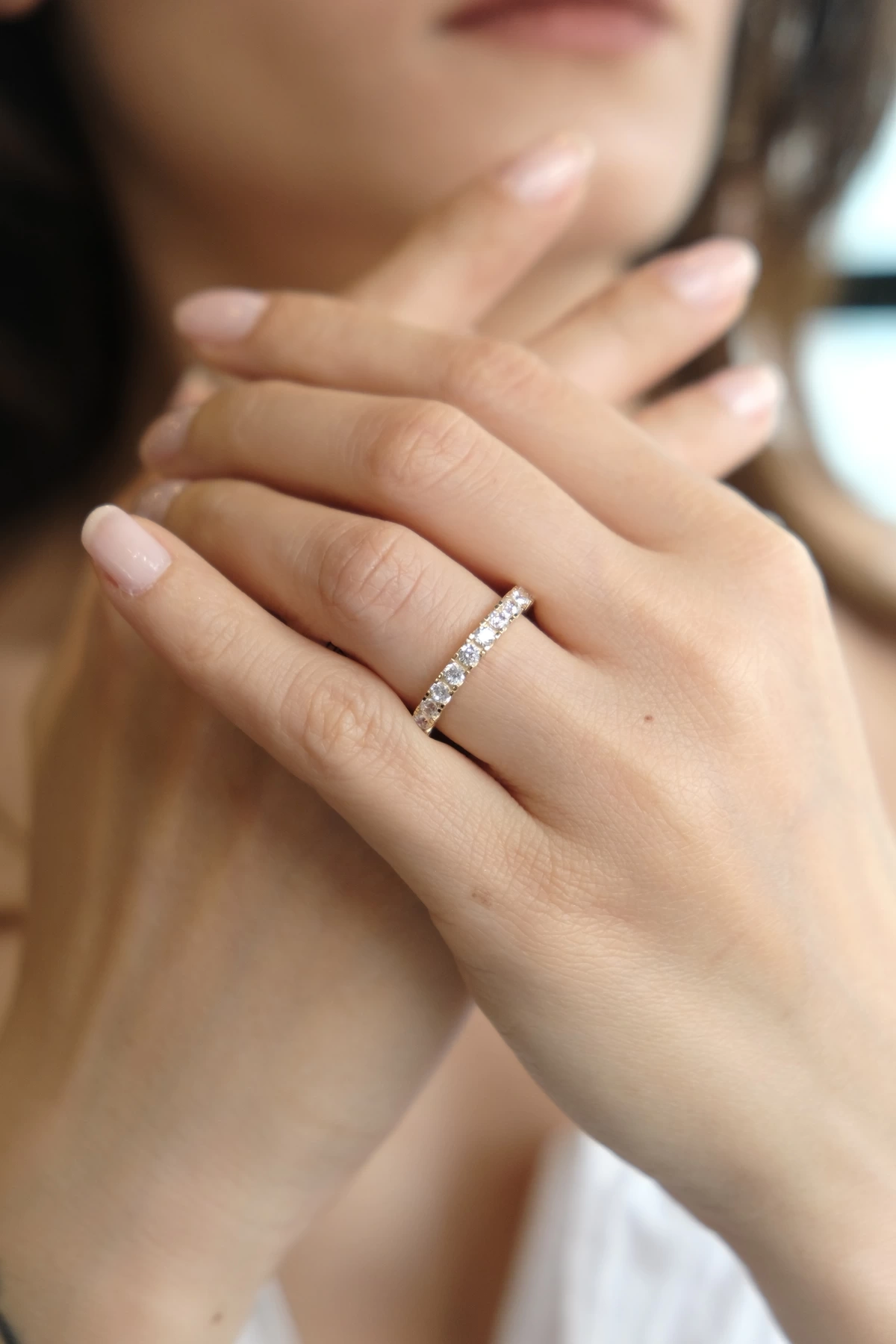 Asil 14 Ayar Tam Tur Altın Yüzük YZK3071