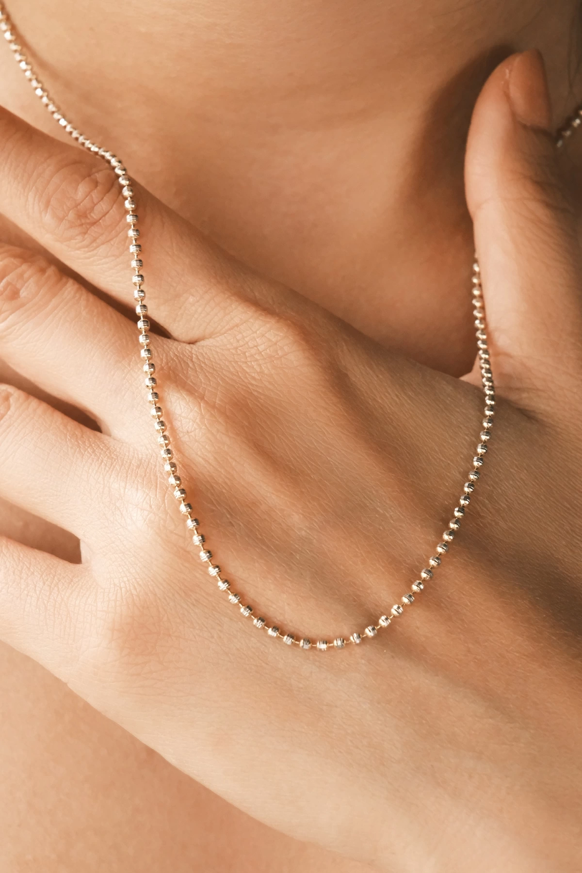 Asil 14 Ayar Tırnak Makası Modeli Altın Zincir Kolye ZNC2618