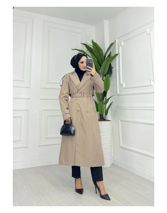 Astarlı Vizyon Rengi Trençkot