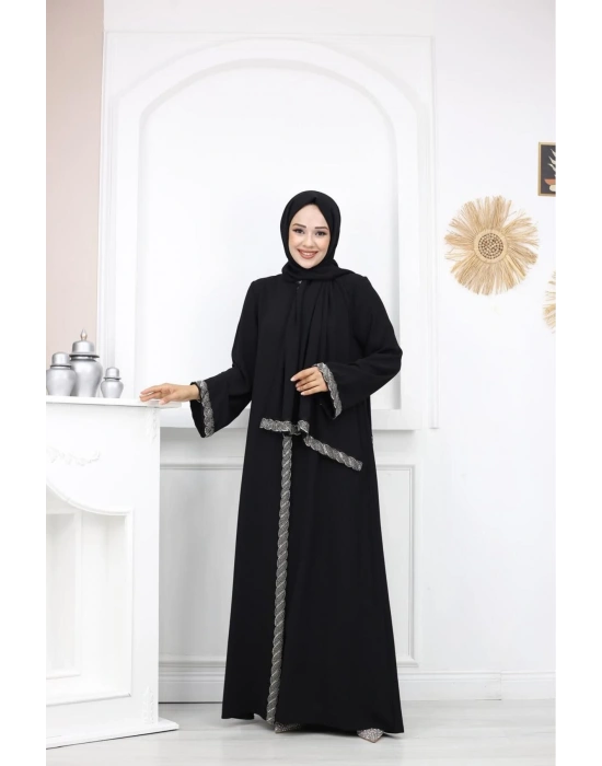 FERACE ABAYA UZUN TESETÜR ELBİSE