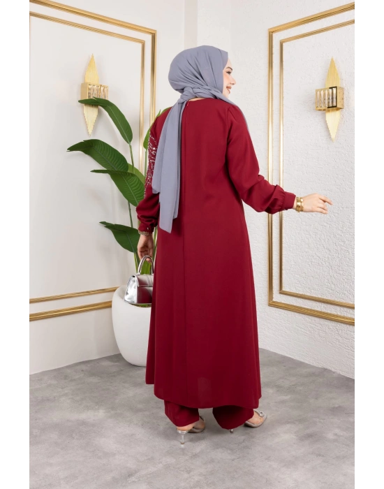 Cansel Takım - Bordo