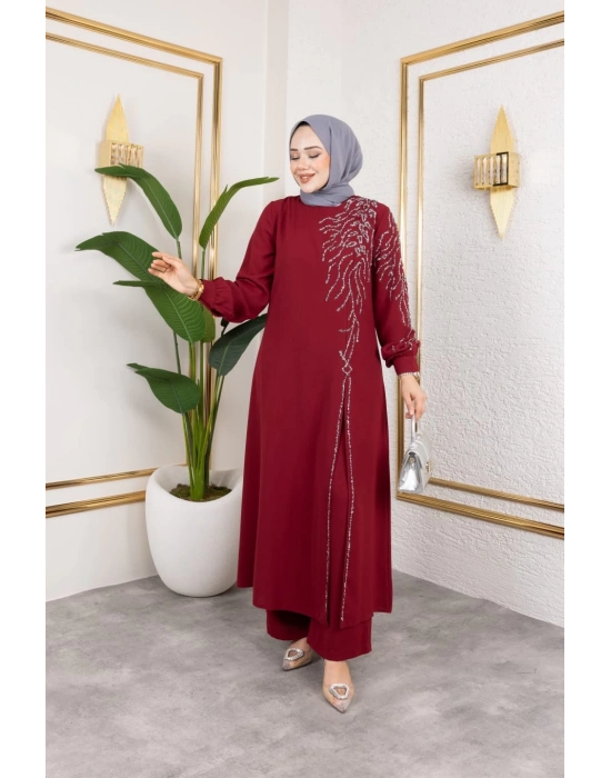 Cansel Takım - Bordo