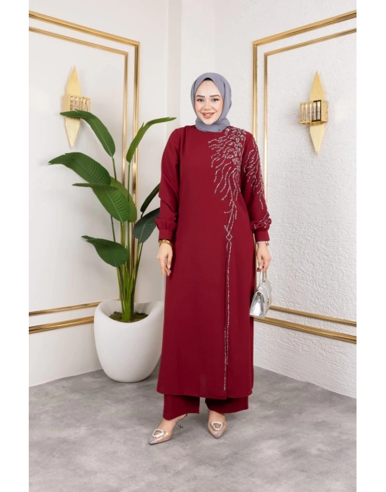 Cansel Takım - Bordo