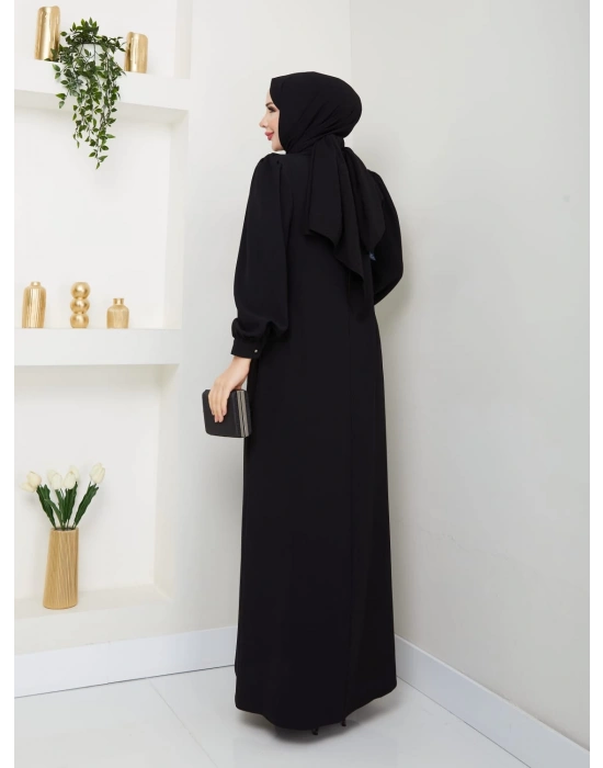 HANDAN ELBİSE SİYAH