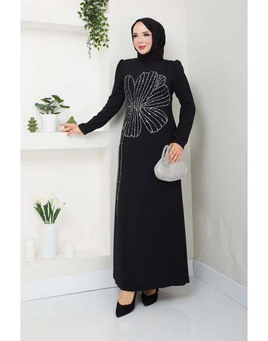 Hülya Abiye Elbise - Siyah
