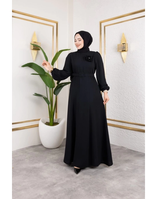 İlknur Elbise - Siyah