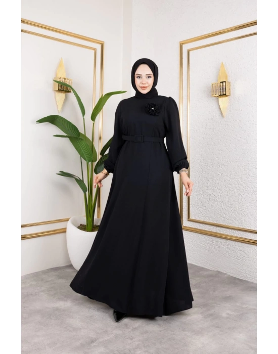 İlknur Elbise - Siyah