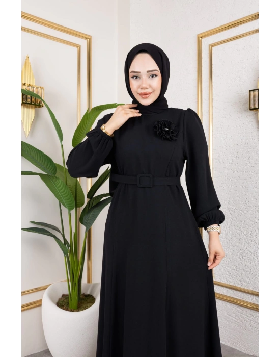 İlknur Elbise - Siyah