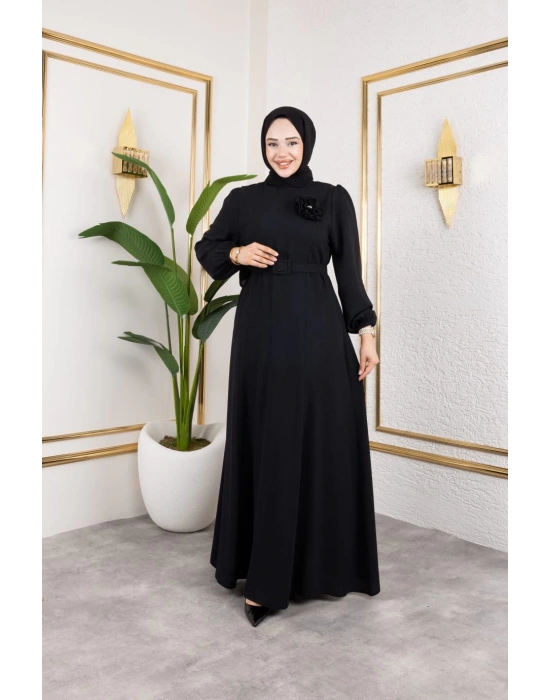 İlknur Elbise - Siyah