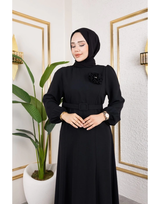 İlknur Elbise - Siyah