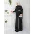 Çiçek Abiye SİYAH