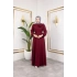 İlknur Elbise - Bordo