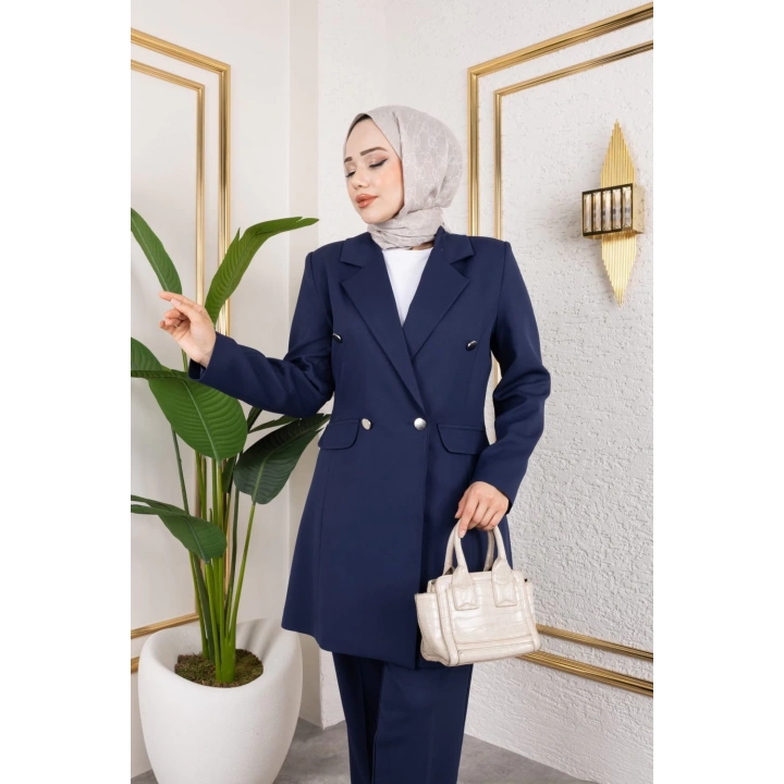Beste Ceket Takım - LACİVERT