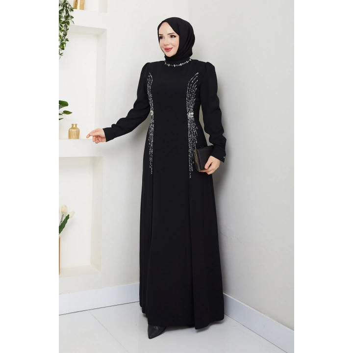 MELEK ABİYE - SİYAH