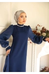 ARZU ELBİSE ABİYE LACİVERT