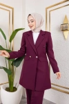 Beste Ceket Takım - BORDO