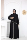 FERACE ABAYA UZUN TESETÜR ELBİSE