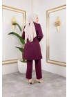 Beste Ceket Takım - BORDO