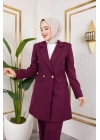 Beste Ceket Takım - BORDO