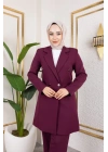 Beste Ceket Takım - BORDO