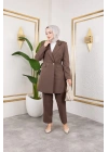 Beste Ceket Takım - KAHVE