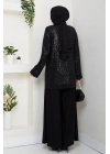 Dilara Pantolonlu Takım - Siyah