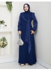 Firüze Abiye Tesettür Elbise - lacivet