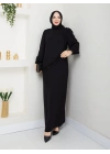 HANDAN ELBİSE SİYAH