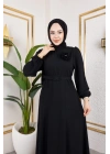 İlknur Elbise - Siyah