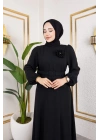 İlknur Elbise - Siyah