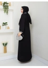 İPEK ELBİSE SİYAH