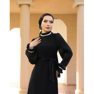 ARZU ELBİSE ABİYE SİYAH