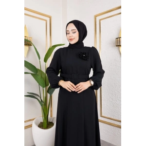İlknur Elbise - Siyah