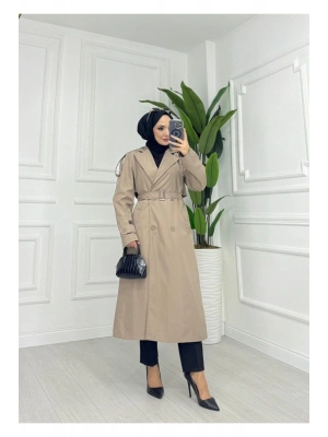 Astarlı Vizyon Rengi Trençkot