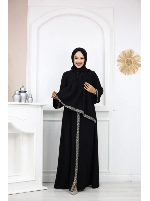 FERACE ABAYA UZUN TESETÜR ELBİSE
