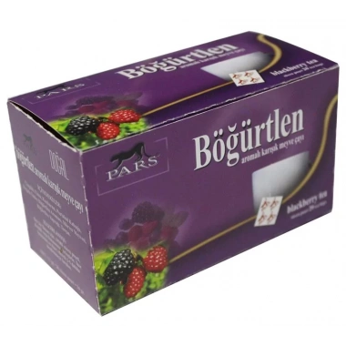 Pars Böğürtlen Çayı - 20 Süzen Poşet