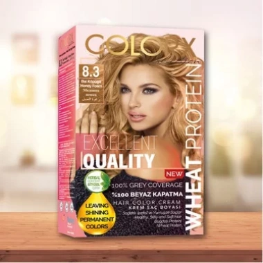 Colorx Saç Boyası Tekli Set - 8.3 BAL KÖPÜĞÜ