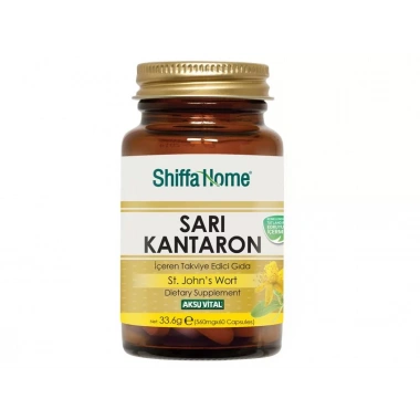 Shiffa Home Sarı Kantaron - 60 Kapsül
