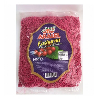 Aralel Kuşburnu Aromalı İçecek Tozu- 250 gr