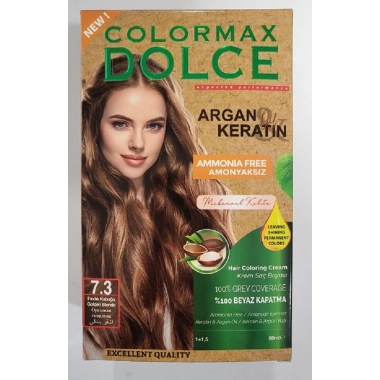 Colormax Amonyaksız Saç Boyası 7.3-Fındık Kabuğu