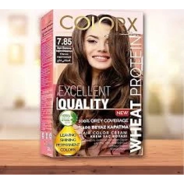 Colorx Saç Boyası Set - 7.85 Açık Kestane