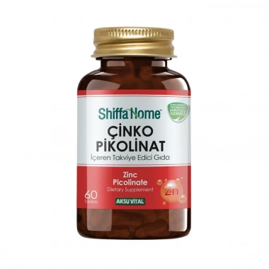 Shiffa Home Çinko Pikolinat - 60 Kapsül