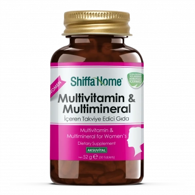 Shiffa Home Multivitamin & Multimineral - Kadın 30 Tablet