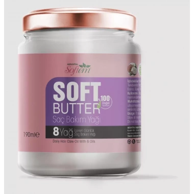 Softem Soft Butter Saç Bakım Yağı - 190 ml