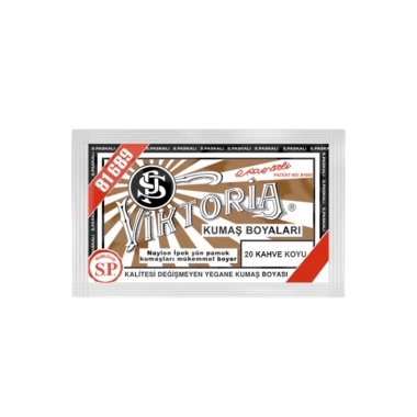 Viktoria Kumaş Boyası - 20 Koyu Kahve