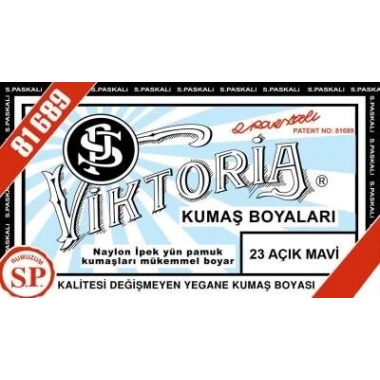 Viktoria Kumaş Boyası - 23 Mavi Açık