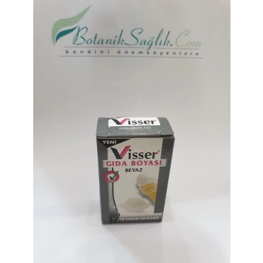 Visser Toz Gıda Boyası (9 Gr) - Beyaz