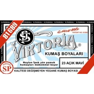 Viktoria Kumaş Boyası - 23 Mavi Açık