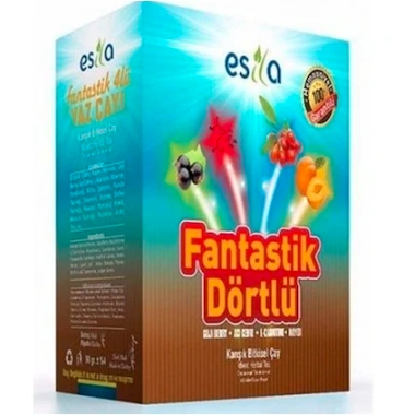 Esila Fantastik Dörtlü Karışık Bitki Çay 45li Süzen Poşet